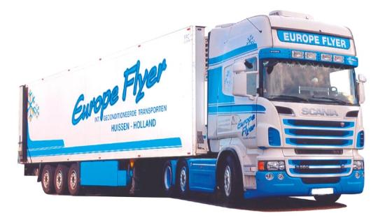 AWM LKW Scania R Topl./Aerop Kühl-KSZ Europe Flyer 