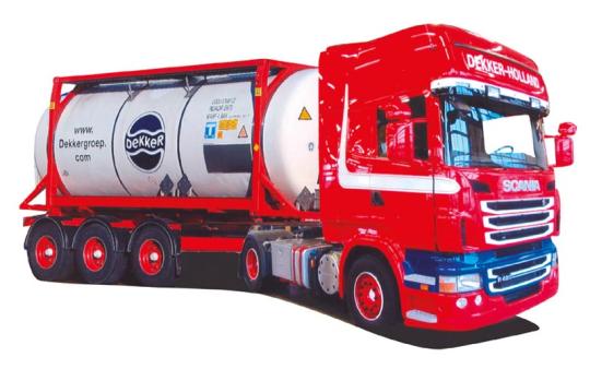 AWM LKW Scania R Topl./Aerop Swapbody-SZ Dekker 