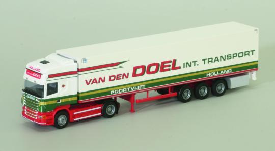 AWM LKW Scania R Topl./Aerop Kühl-KSZ Van den Doel 74970 