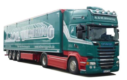 AWM LKW Scania R Topl./Aerop Schubboden-SZ Wilmering 74996 