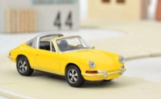 NOREV 1:43 Jet-Car Porsche 911 Targa 1969 Signal - yellow 750042 