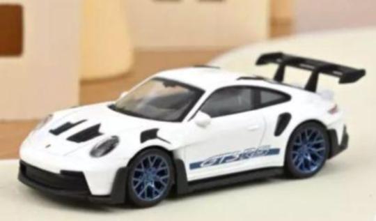 NOREV 1:43 Jet Car Porsche 992 GT3 RS 2022 - White & Blue stickers  750048 