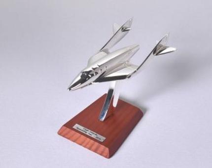 Atlas Silver Airplane Collection 1:200 Space Ship 2 