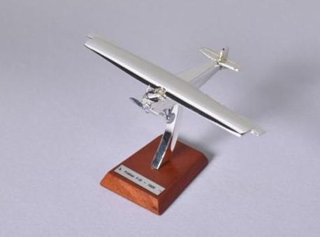 Atlas Silver Airplane Collection 1:200 Fokker F.III 