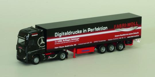 AWM LKW MB Actros 11 Giga Ga-KSZ Arens silber 