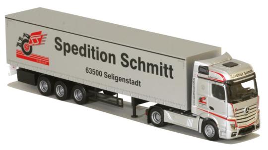 AWM LKW MB Actros 11 Bigsp. Ga-KSZ Schmitt 75072 