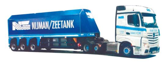 AWM LKW MB Actros 11 Streamsp. Innenlader-SZ Nijman/Zeetank 75099 