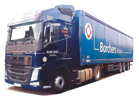 AWM LKW Volvo FH4 Glob./Aerop Ga-KSZ Borchers Borken 75205 