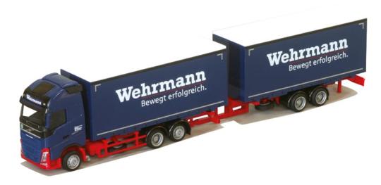 AWM LKW Volvo FH4 XL Glob./Aerop Jumbo-Ga-KSZ Wehrmann 75281 