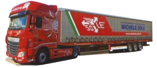 AWM LKW DAF XF 106 SSC/Aerop 45\' WB-Ga-KSZ Michele Sole 75336 