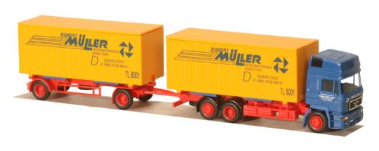 AWM LKW MAN F2000 HD Ga-WKHZ Müller Saarlouis 75821 