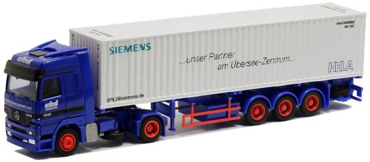 AWM LKW MB Actros MP2 LH/Aerop 40\' Cont-SZ HHLA Siemens 75858 