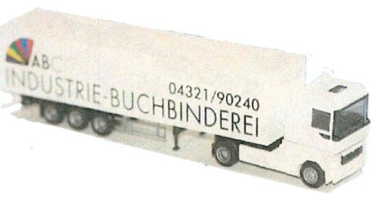 AWM LKW Renault Magnum KSZ Rathmann-ABC Industrie-Buchbinderei 75925 