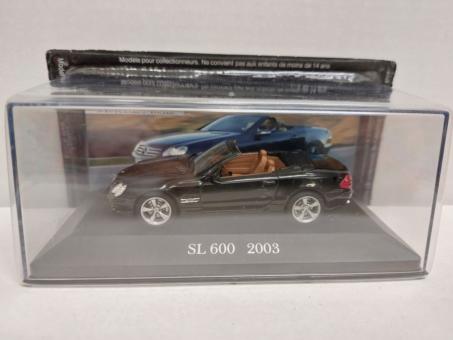 Atlas 1:43 Mercedes 600 SL schwarz 2003 