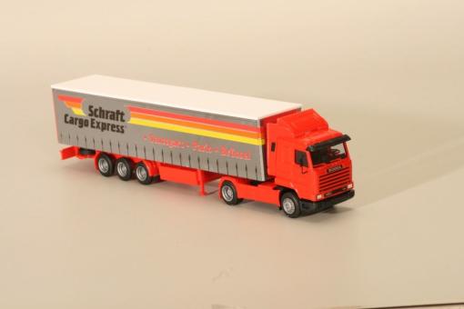 AWM LKW Scania 3 Aerop. PrSZ Schraft Cargo Express 76157 