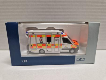 Rietze MB Sprinter GSF RTW`18 Malteser Rettungsdienst Neuss 