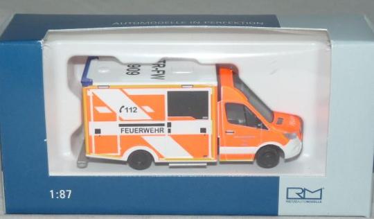 Rietze MB Sprinter GSF RTW ´18 Feuerwehr Trier 