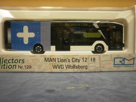 Rietze Stadtbus MAN Lion´s City 12 18 E WVG Wolfsburg 76315 