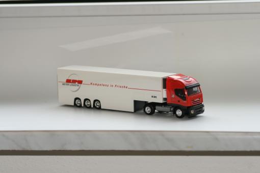 AWM LKW Iveco Stralis II/Aerop. Kühl-Doppelstock-KSZ Meyer Logistik 76325 