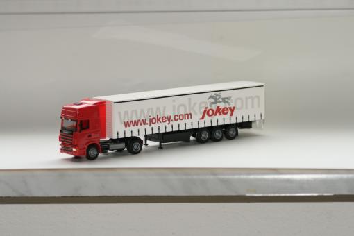 AWM LKW Scania 4 R Topl./Aerop Ga-KSZ Jokey 76327 