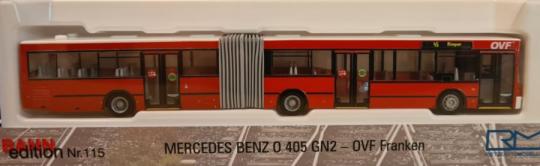 Rietze Gelenkbus Mercedes O 405 GN2 GN2 OVF Franken 76434 