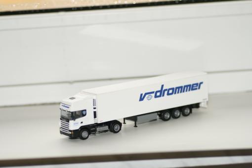 AWM LKW Scania 4 R Topl./Aerop Kühl-KSZ Drommer 76508 