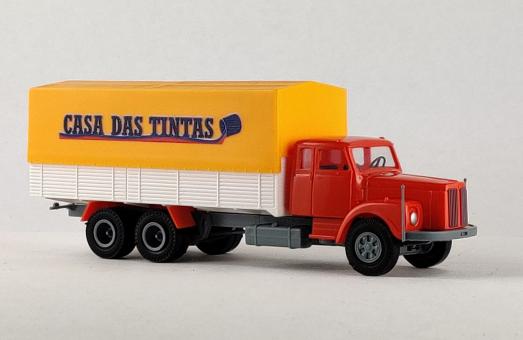 VK Modelle Scania 111 3achs Lkw, BRASILIEN, CASA DAS TINTAS 