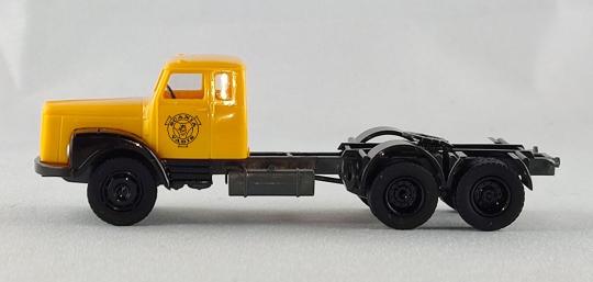 VK Modelle LKW Scania 111 3a Szm GELB SCANIA VABIS Logo  77047 