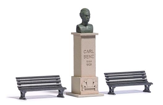 Busch Carl Benz Statue H0 7732 