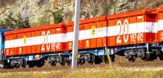 Jägerndorfer Doppelcontainerwagen Sggrrs Innofreight/ÖBB, Ep.VI 78000 