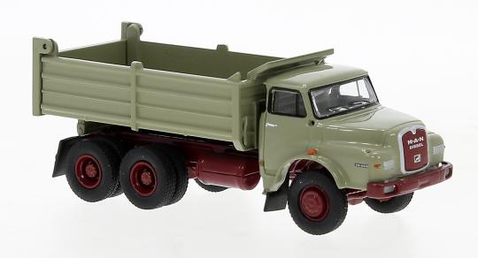 Brekina LKW MAN 26280 H Kipper, graubeige 