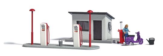 Busch A-Set: Tankstelle H0 7832 