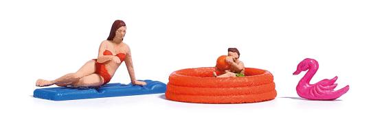 Busch Action Set: Planschbecken 