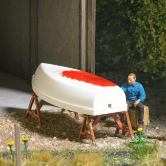 Busch Action Set: Boot streichen 