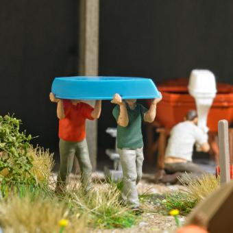 Busch Action Set: Boot tragen 