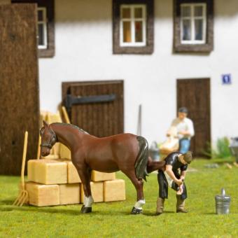 Busch A-Set: Hufschmied H0 79857 