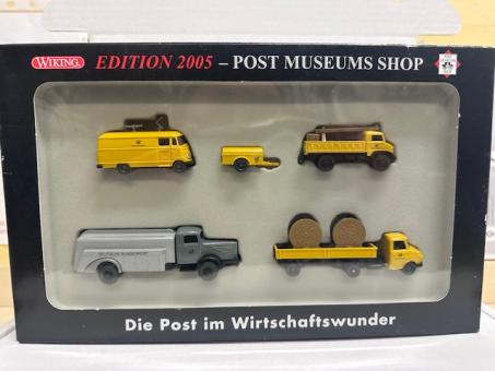 Wiking Set Postshop 2005 Die Post im Wirtschaftswunder 