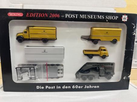 Wiking Set Postshop 2006 Die Post in den 60er Jahren 
