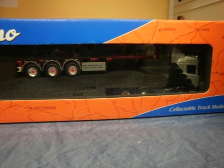 Tekno LKW Scania R Highl./Aerop. 40ft. Cont-SZ K & B Transport 