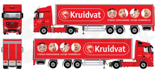 Tekno LKW MB Actros 11 Streamspace KSZ Tilbeke/Kruitvat 