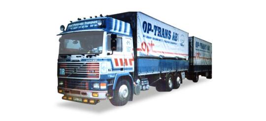 Tekno LKW Volvo F16 Glob. PrHz OP Trans (Sonnenblende fehlt) 