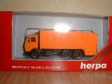 Herpa LKW MB S Pressmüllwagen orange 
