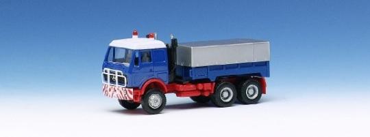 Herpa LKW MB S Schwerlast-SZM blau/grau 811393 