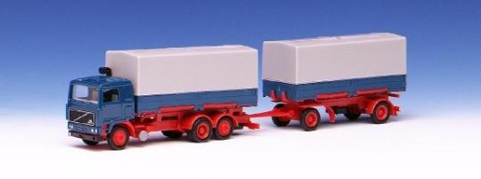 Herpa LKW Volvo F12 WPrHz blau/rot 