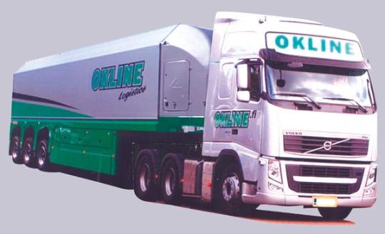 AWM LKW Volvo FH3 XL Glob Aerop.Innenlader-SZ Okline Oy 