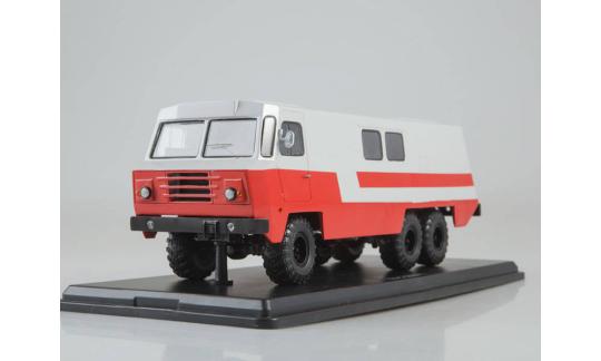 Model Pro 1:43 KRAZ-255 PK-S rot/weiß 83MP0128 