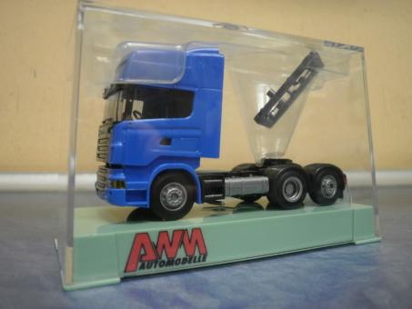 AWM LKW Scania R 09 Topl. Aerop. SZM 3achs blau 