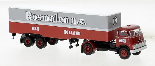Brekina LKW DAF Do 2000 Koffer-Sattelzug Rosmalen (NL) 
