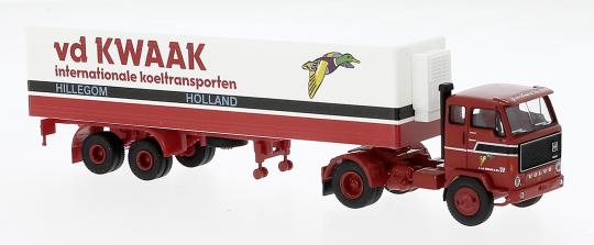 Brekina LKW Volvo F89 Koffer-SZ Kwak, modern (NL) 85688 