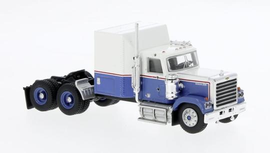 Brekina LKW Chevrolet Bison SZM weiß/blau 